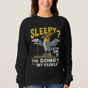Cockatiel Parrot Bird for a Bird Owner Sweatshirt