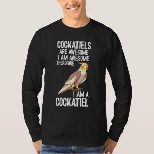 Cockatiel Parrot Bird Watcher Cockatiel Cockatoo T-Shirt
