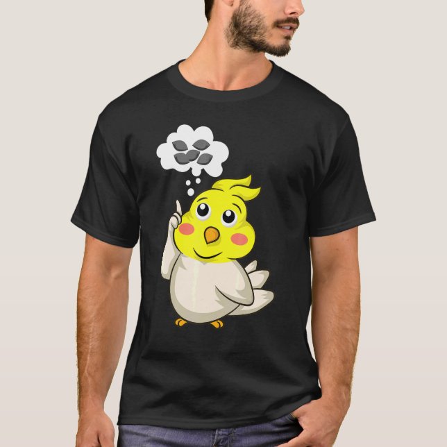 Cockatiel Parrot T T-Shirt (Front)