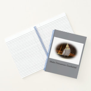 Cockatiel Spiral Notebook