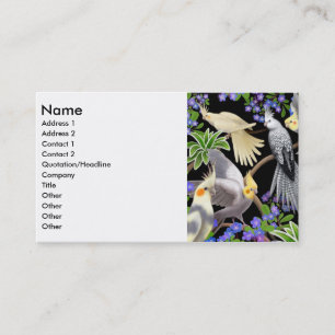 Cockatiels Profile Card