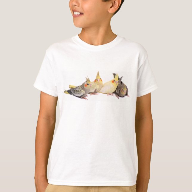 Cockatiels T-Shirt (Front)