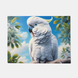 Cockatoo art  doormat