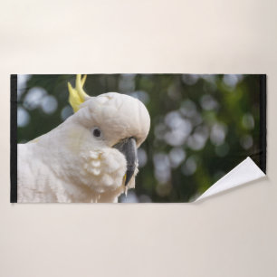 Cockatoo Bath Towel