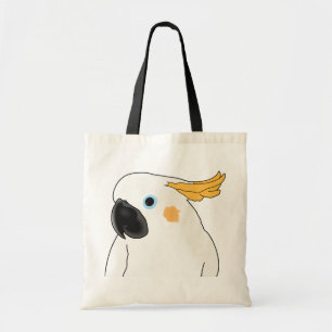 Cockatoo Bust Tote Bag