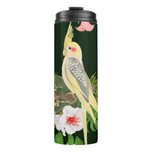 Cockatoo In The Rainforest Thermal Tumbler