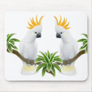 Cockatoo Love Mousepad