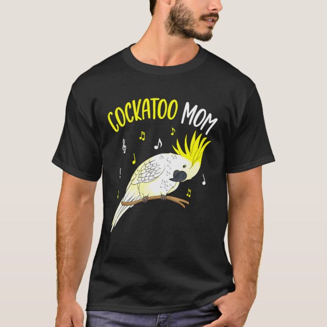 Cockatoo Mum Parrot Bird Women T-Shirt (Front)