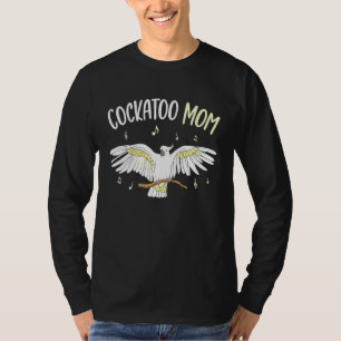 Cockatoo Mum Parrot Bird Womens T-Shirt