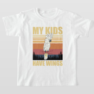 Cockatoo My Kids Have Wings T-Shirt