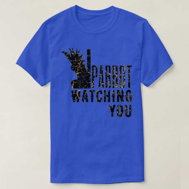 Cockatoo Parrot watching you 1 T-Shirt (Design Front)