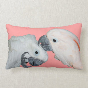 Cockatoo Parrots Throw Pillow