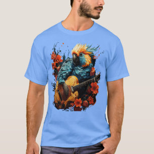 Cockatoo Playing Guitar T-Shirt