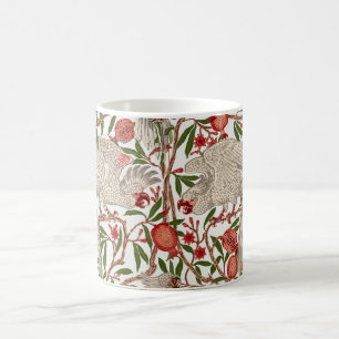Cockatoo & Pomegranate by Walter Crane Art Nouveau Coffee Mug