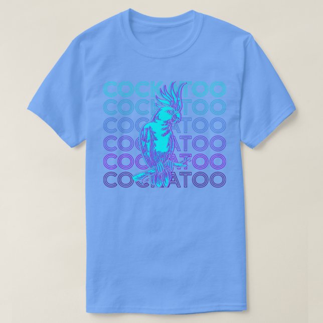 Cockatoo Retro Gift T-Shirt (Design Front)