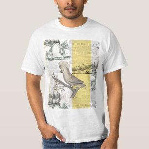 Cockatoo Tropical Toile T-Shirt