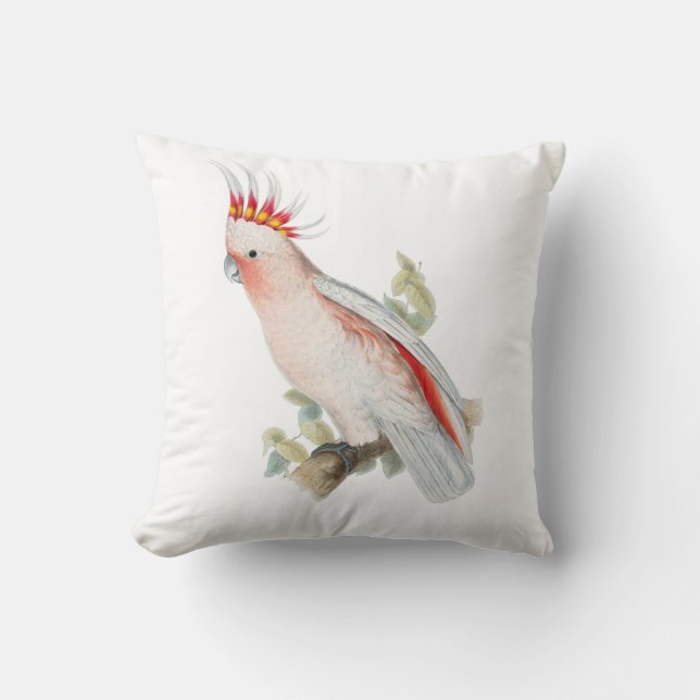 Cockatoo Vintage Cushion (Front)