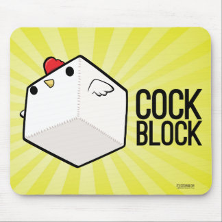 Cockblock Mouspad Mouse Pad