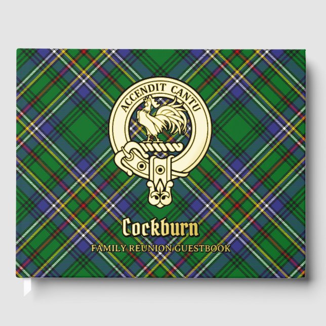 Cockburn Family Reunion Guest Book (Front)