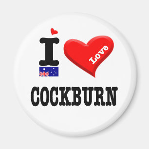 COCKBURN - I Love Magnet