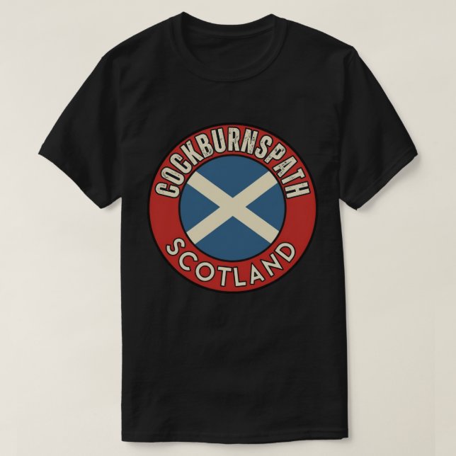 Cockburnspath, Scotland T-Shirt (Design Front)