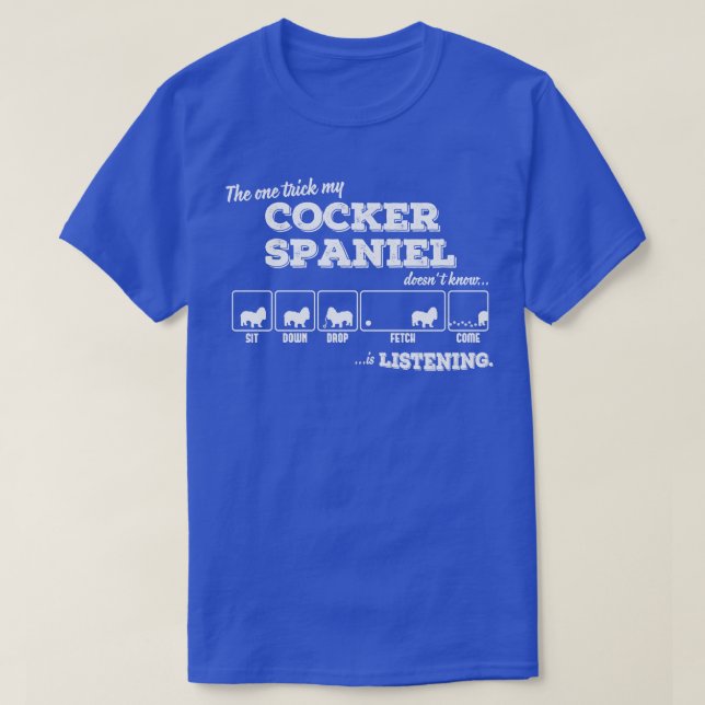 Cocker Spaniel 3 T-Shirt (Design Front)