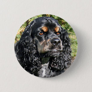 Cocker Spaniel 6 Cm Round Badge