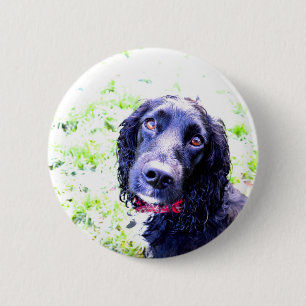 Cocker Spaniel 6 Cm Round Badge