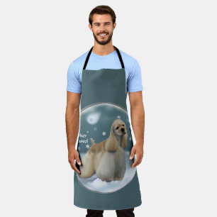 Cocker Spaniel Christmas  Pet Bed Apron