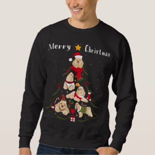 Cocker Spaniel Christmas Tree Xmas Dog Lover Sweatshirt