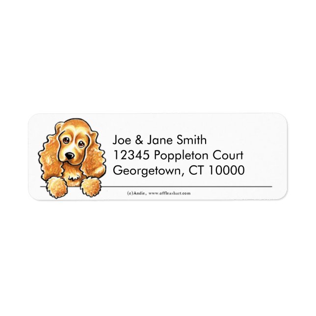 Cocker Spaniel Clean n Simple (Front)