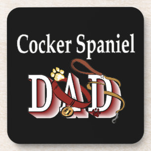 Cocker Spaniel DAD Coaster
