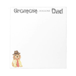 Cocker Spaniel Dad Notepad
