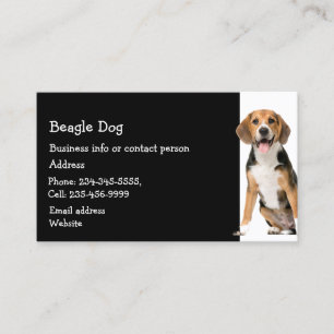 Cocker Spaniel Dog Breeder Pet Sitter Business Card
