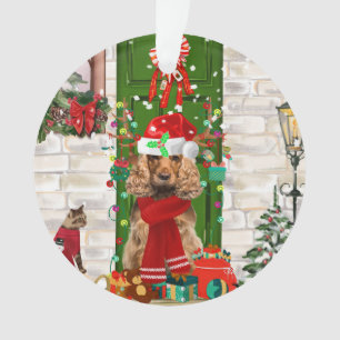 Cocker Spaniel Dog Christmas Ornament