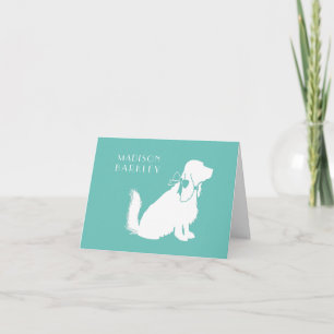 Cocker Spaniel Dog Puppy Note Card