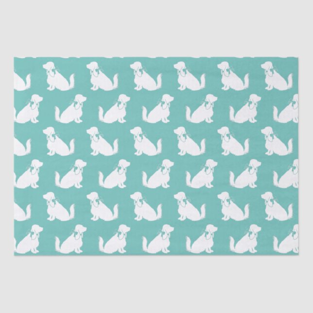 Cocker Spaniel Dog Puppy Tissue Paper (Front)