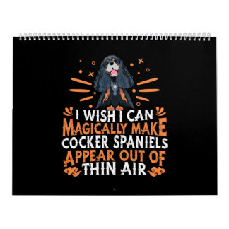 Cocker Spaniel Dogs Calendar