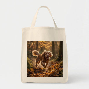 Cocker Spaniel Elegant Grocery Tote Bag