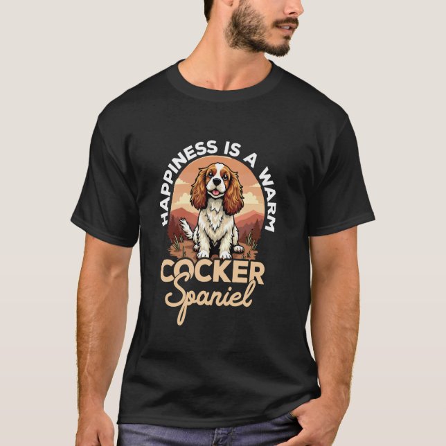 Cocker Spaniel English Cocker Spaniel Dog Lovers M T-Shirt (Front)