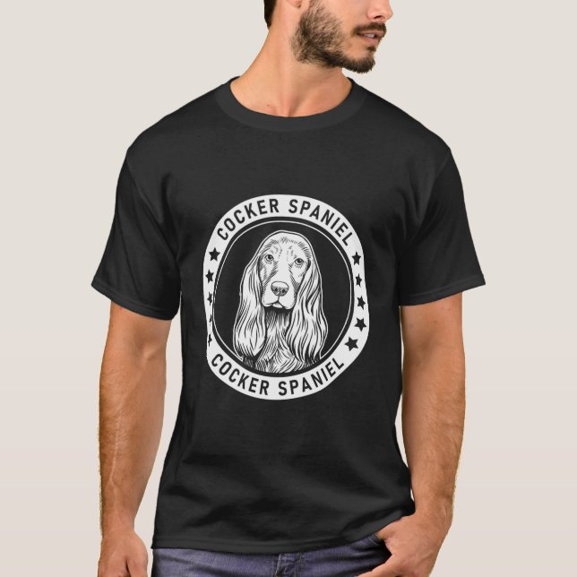 Cocker Spaniel Fan Gift T-Shirt (Front)