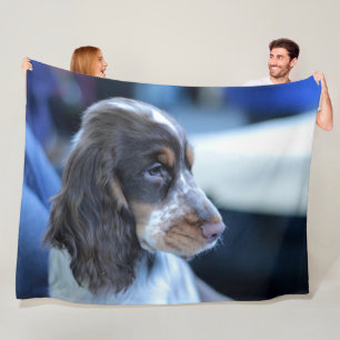 COCKER SPANIEL FLEECE BLANKET