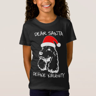 Cocker Spaniel funny ugly xmas gifts for dog lover T-Shirt