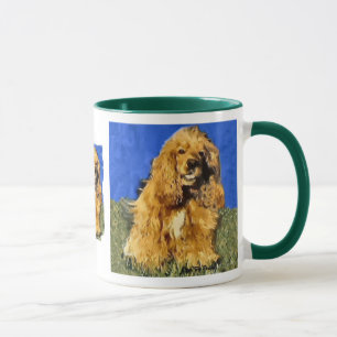 Cocker Spaniel Gifts Art Mugs