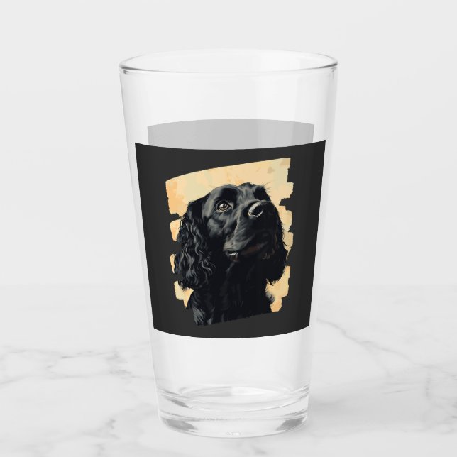 Cocker Spaniel  Glass (Front)