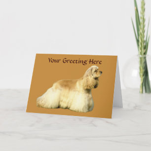 Cocker Spaniel Greeting Card