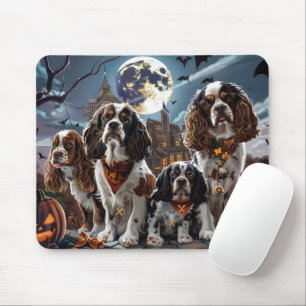 Cocker Spaniel Halloween Spooky Mouse Pad