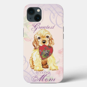 Cocker Spaniel Heart Mum iPhone 13 Case