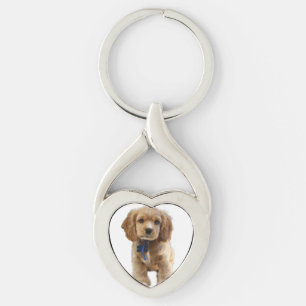 Cocker spaniel key ring