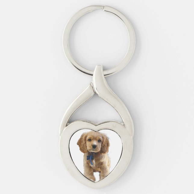 Cocker spaniel key ring (Front)